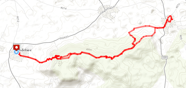 hike route