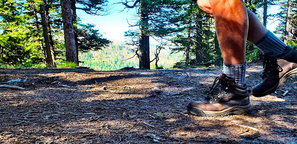 boots on the trail