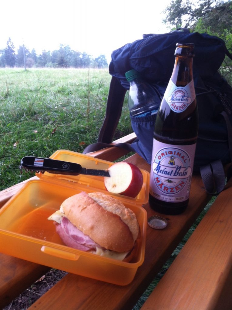 Lunch and a beer