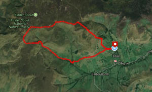 Click for interactive map of hike route - click for interactive map