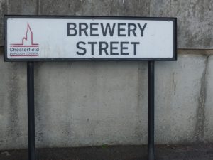 Sign for Brewery Street