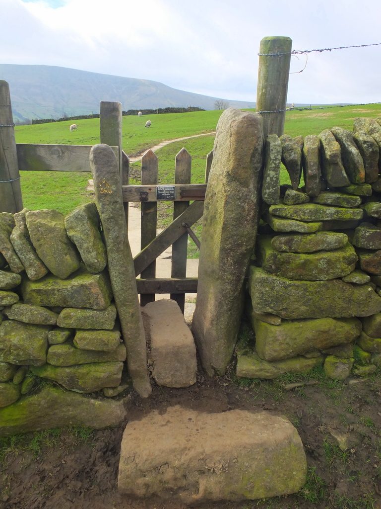 one of the many gates along The Pennine Way The Pennine Way