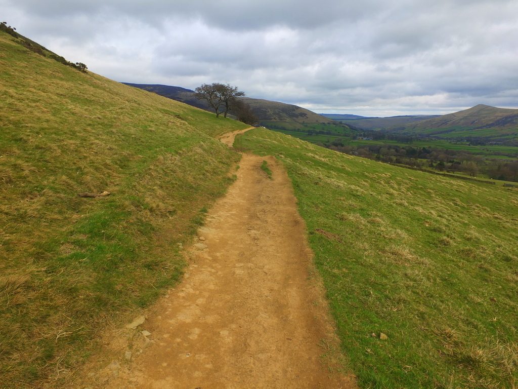 The Pennine Way is not all flagstones The Pennine Way