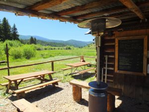 Coyote Creek Brewery Beer Garden