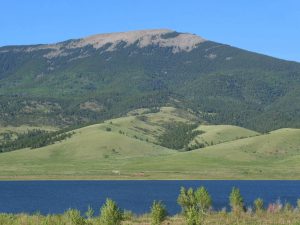 Touch Me Not Mountain across Eagle Nest Lake