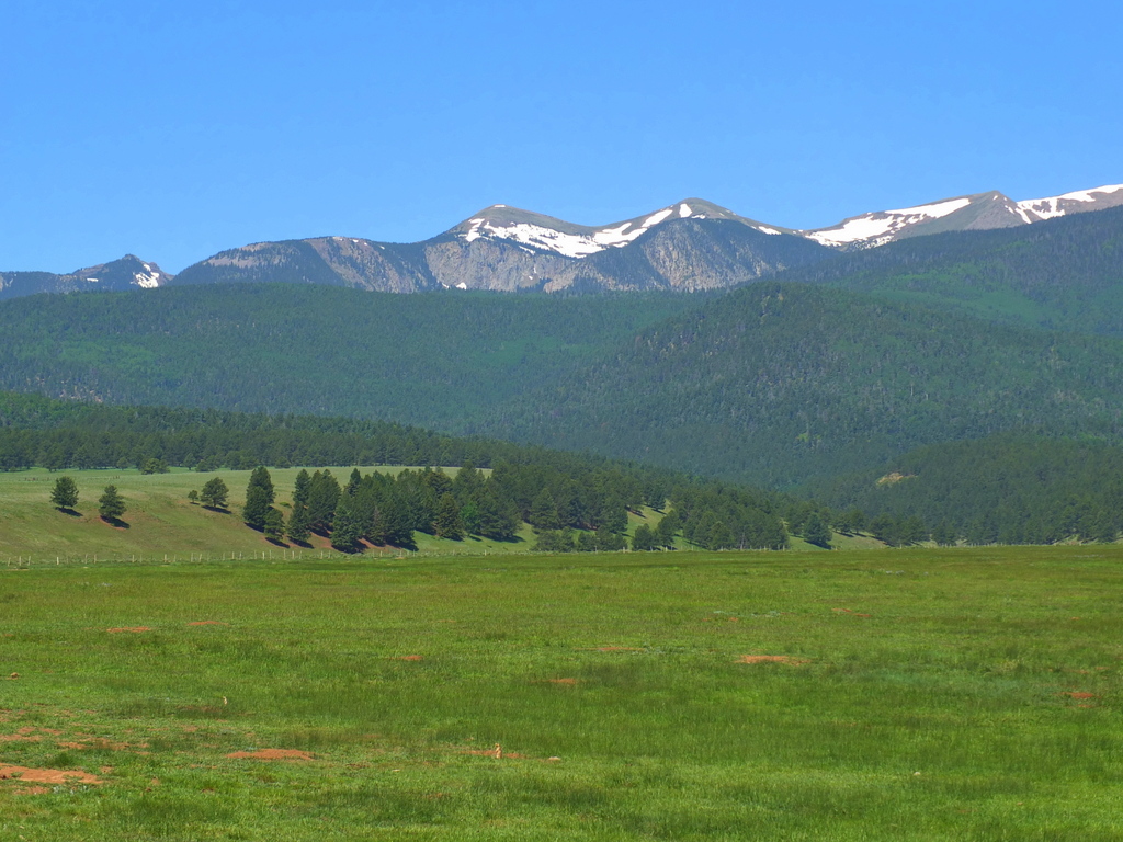 Wheeler Peak above the valley