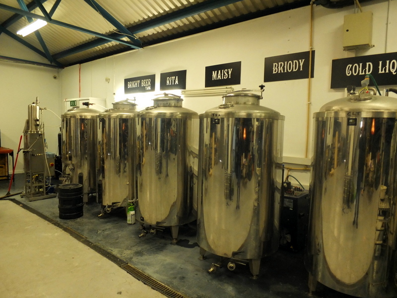 5 Lamps Brewery fermenters