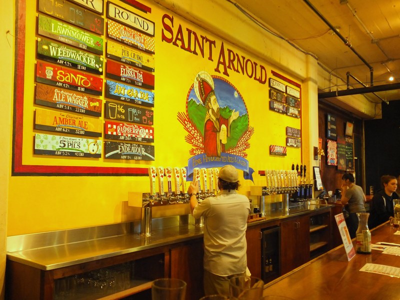 St. Arnold beer hall