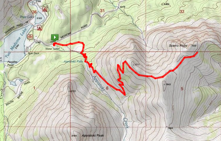 Two Medicine hike