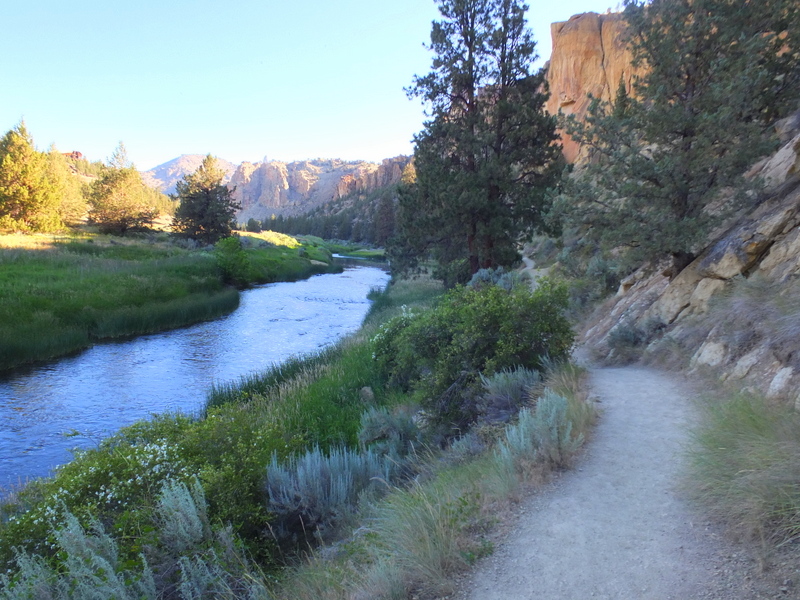 along the Crooked River