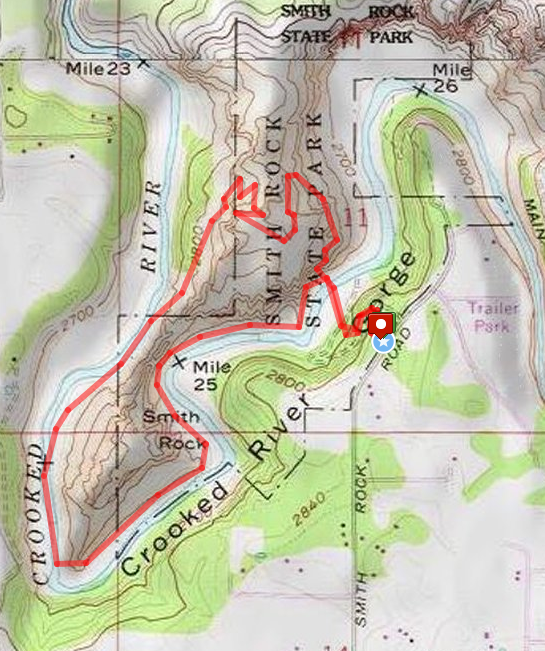 Smith Rock Loop Hike