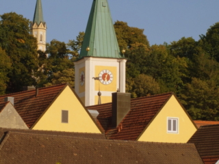 Mainburg steeples Mainburg steeples