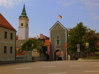 One of Abensberg's gate towers One of Abensberg's gate towers