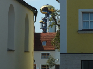crazy architecture of the Kuchlbauer brewery tower crazy architecture of the Kuchlbauer brewery tower