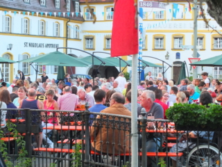 Burgerfest in Siegenburg -town square Burgerfest in Siegenburg -town square