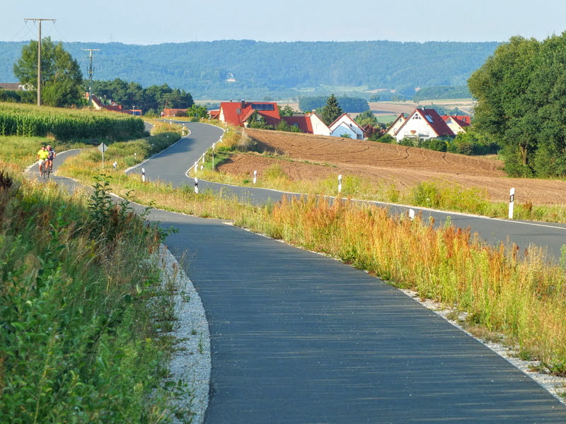 route to Schlammersdorf