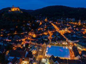 Kulmbacher Bierwoche Stadl at Night
