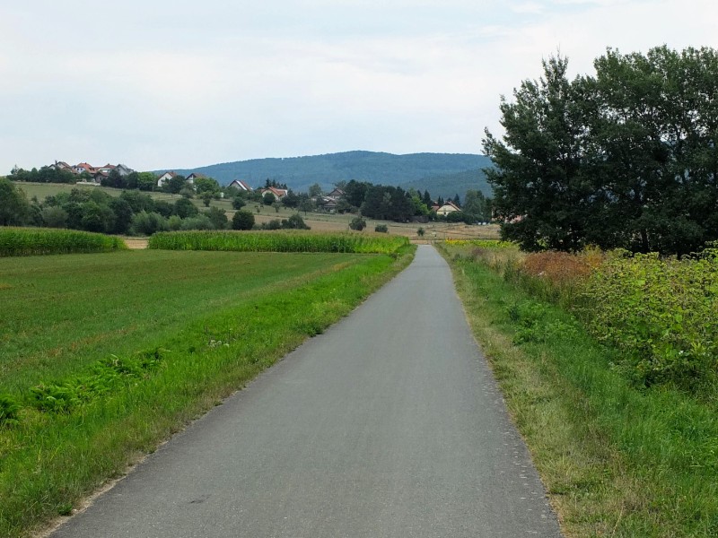 path through countryside