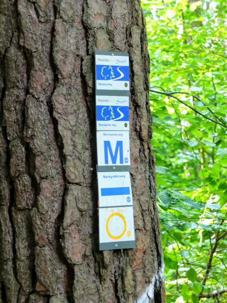route markers route markers