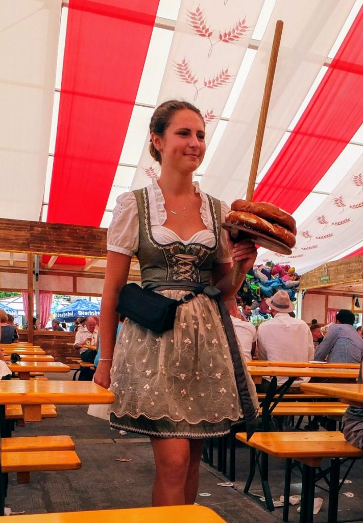 pretzel vendor - almost out pretzel vendor - almost out
