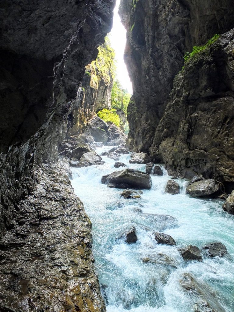 whitewater in the gorge