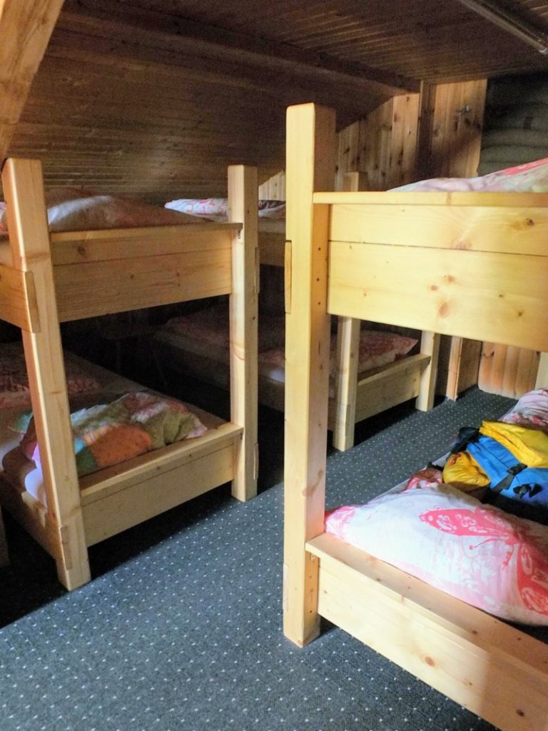 Tegelberghaus bunkroom