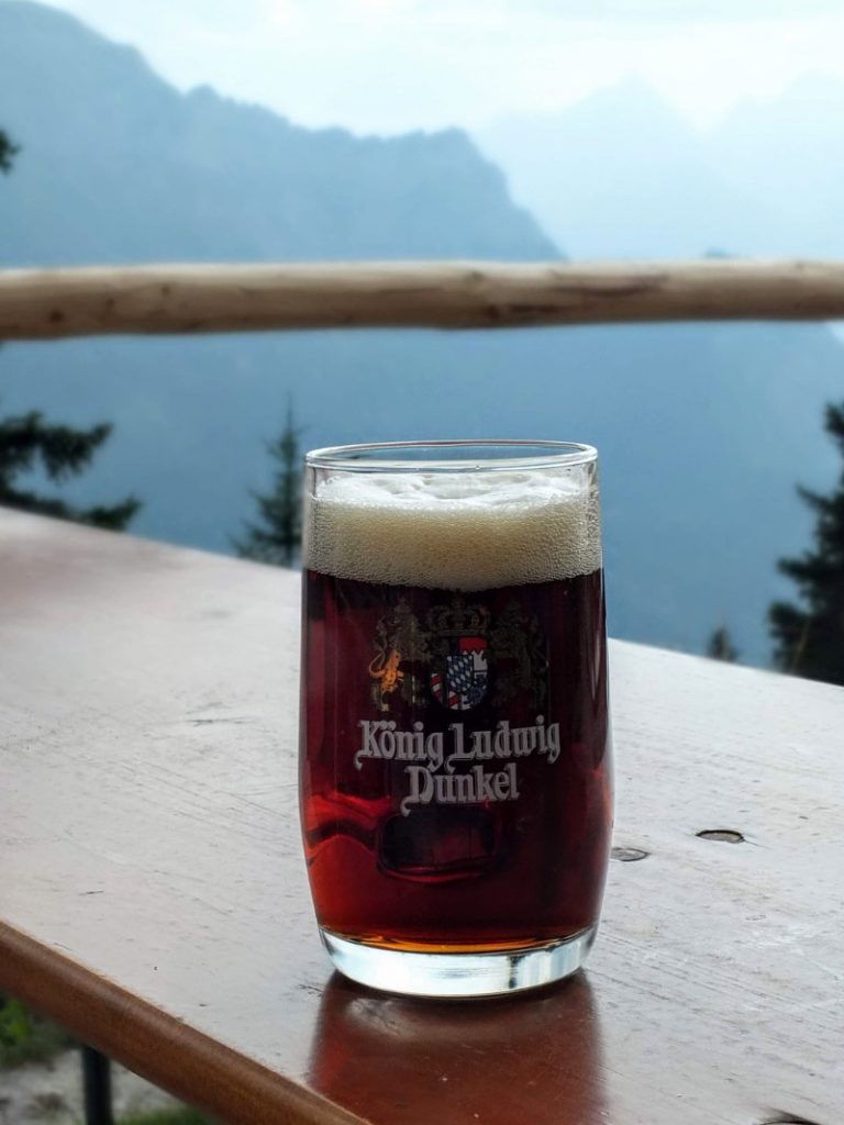 King Ludwig Dunkel at Tegelberghaus