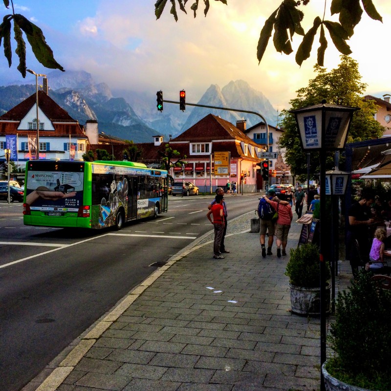 Garmisch town center