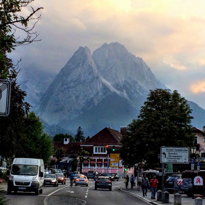 Two Bavarian Mountain Towns