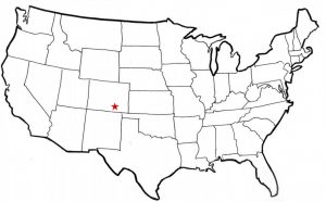 Spanish Peaks location map