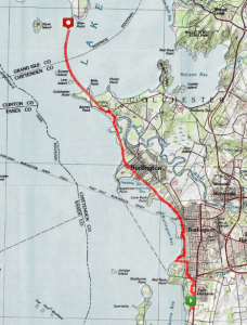 Burlington Biking Route