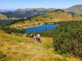 down to Lake Ursulovačko down to Lake Ursulovačko