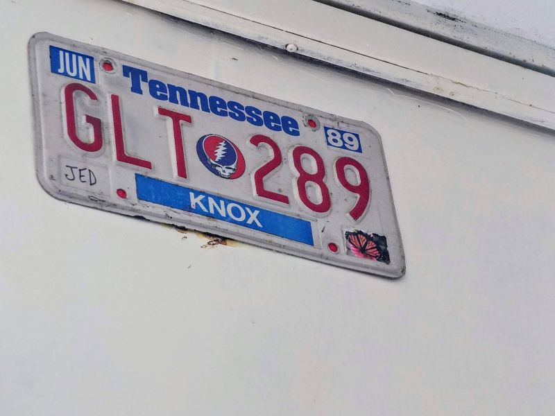 Sinisa's Tennessee license plate
