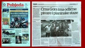 A story about my brewery visits made the national newspaper