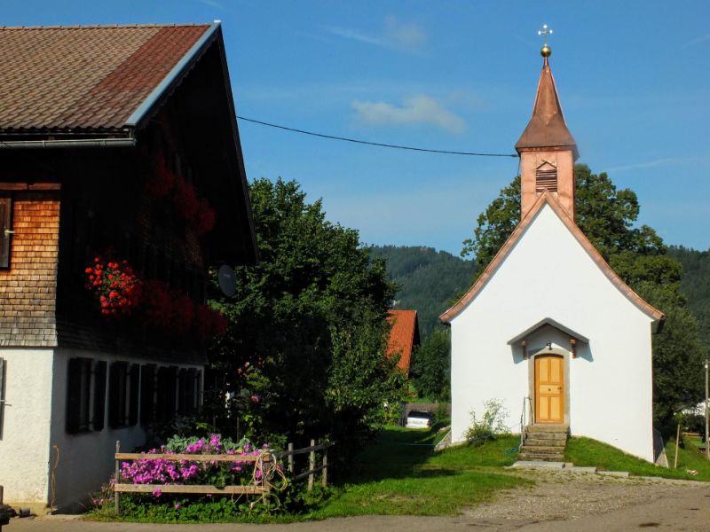 chapel along the route