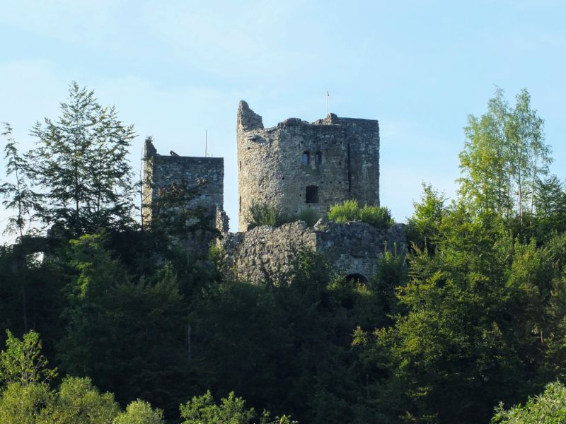 11th century castle ruin Laubenbergerstein