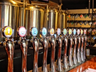 Platform Brewery taps