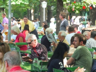 Chinese Tower Beer Garden, Munich Chinese Tower Beer Garden, Munich