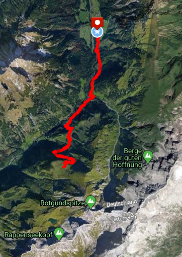 Enzianhutte-route
