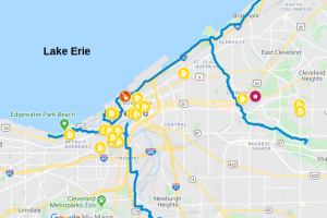 Cleveland map