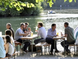 River Biergarten River Biergarten