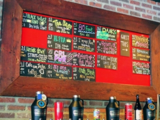 Streetside Brewery line up Streetside Brewery line up