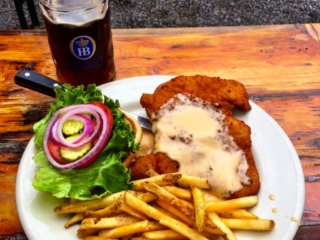schnitzel sandwich lunch schnitzel sandwich lunch