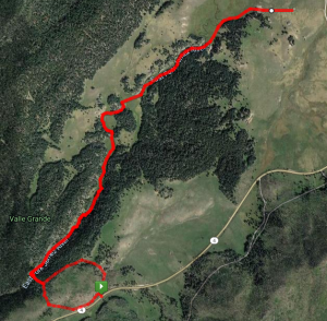 Hidden Valley route