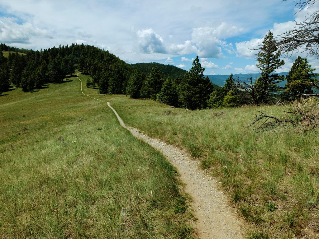 Mt. Helena Rdge trail Mt. Helena Rdge trail