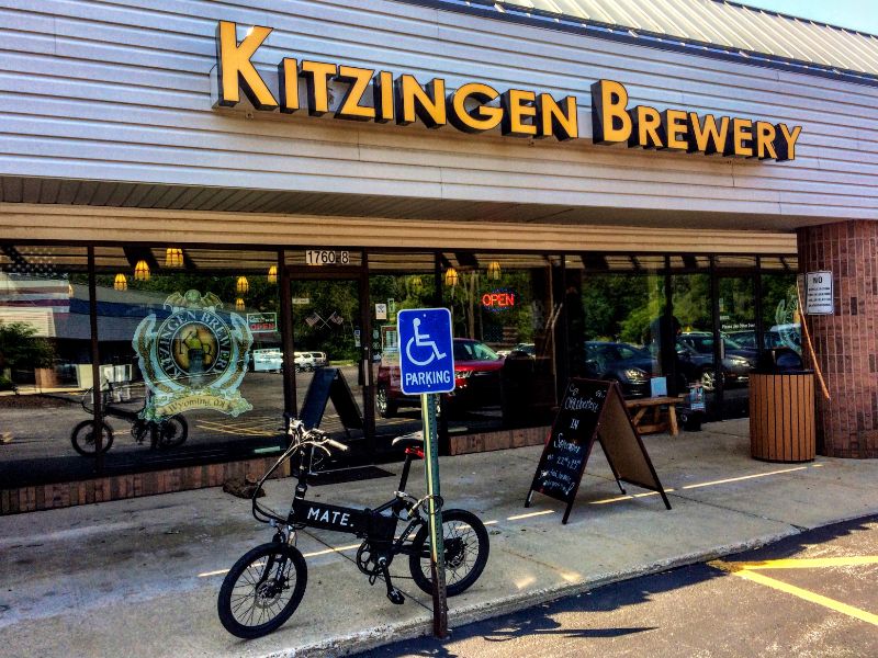 Kitzingen Brewery along the ride in Wyoming