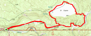 El Cajete Canyon Loop