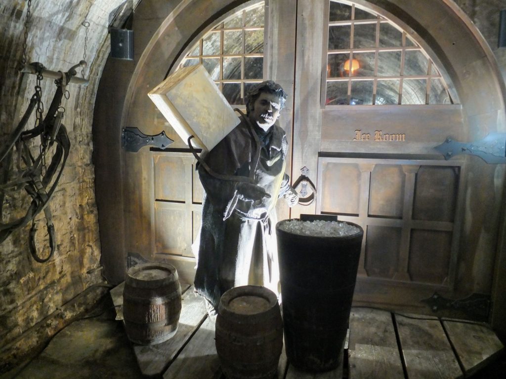 cellar at Miller Brewery