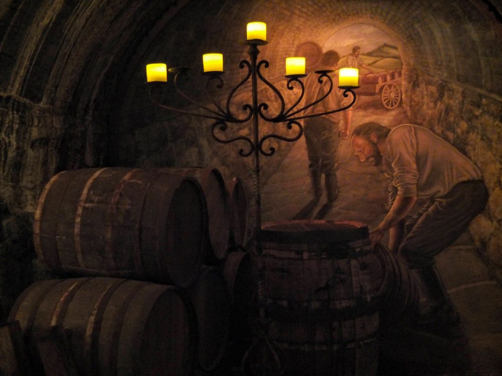 cellar at Miller Brewery