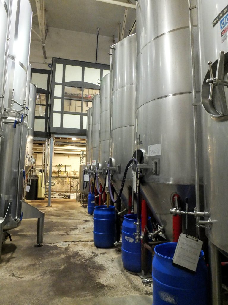 Lakefront Brewery tanks